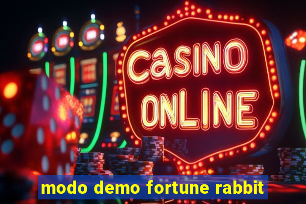 modo demo fortune rabbit